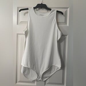 LuLaRoe “Hope” Bodysuit White NWOT